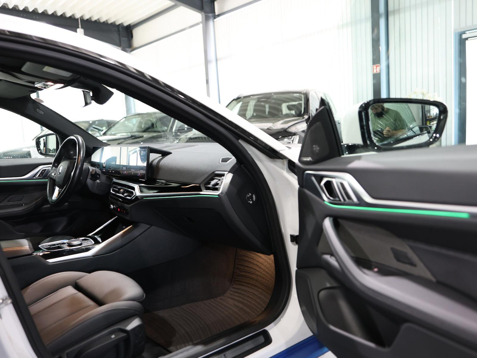 BMW i4 40 eDrive 100% HARMAN/KARDON, LEDER, HEAD-UP, миниатюра 21