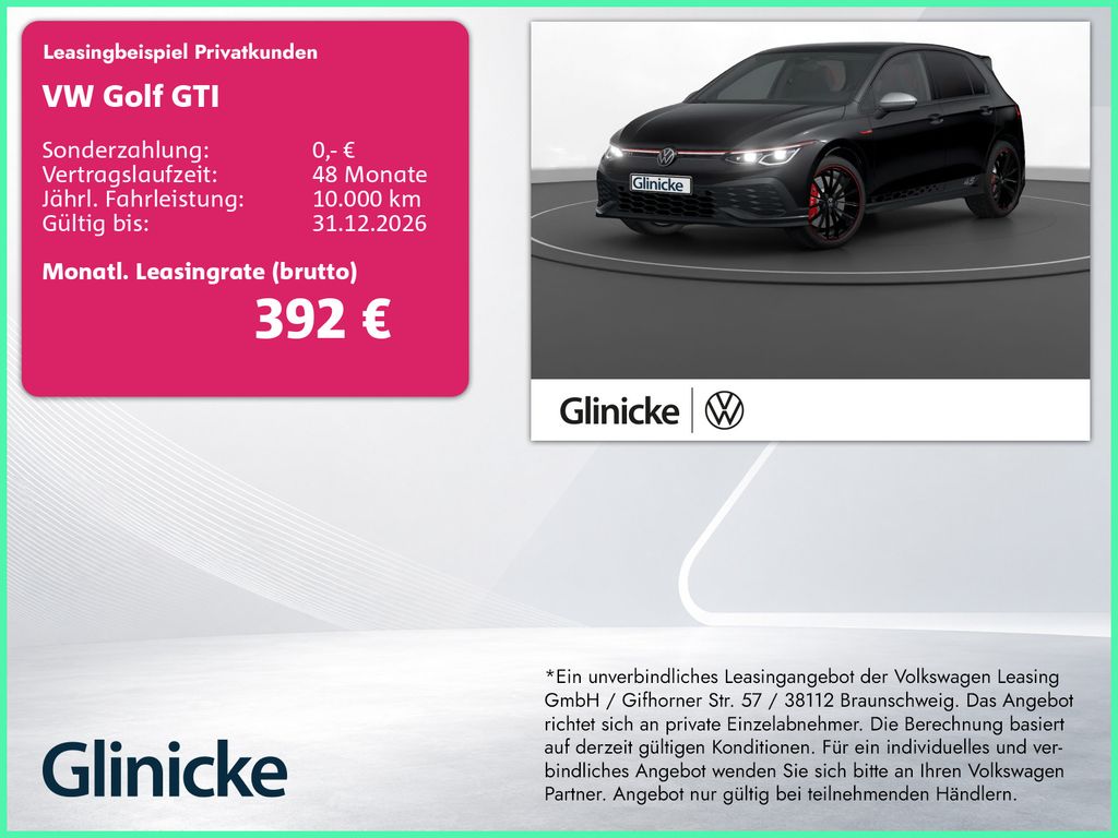 Golf VIII GTI Clubsport Pano Matrix LM 19" Navi