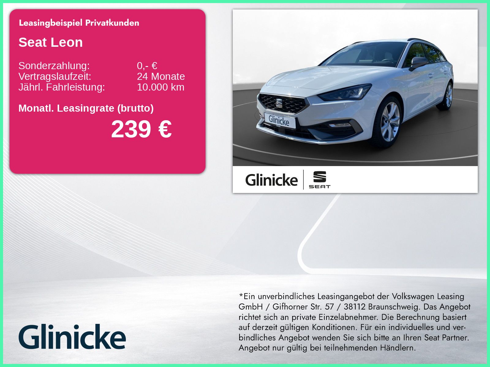 Seat Leon Sportstourer 1.5 eTSI FR LED PDC KAM SHZ Kl