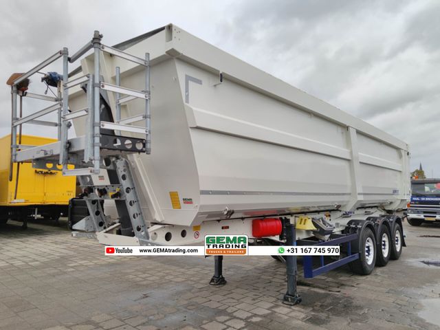 Schmitz Cargobull SCB S3D 3-Assen - Tipper 46m³ - Steel/Steel - Li