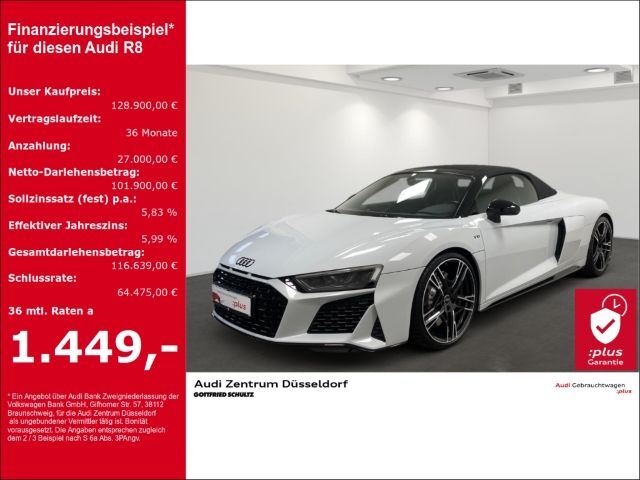 Audi R8 Spyder 5.2 FSI RWD LEDER VIRTUAL MMI KAMERA