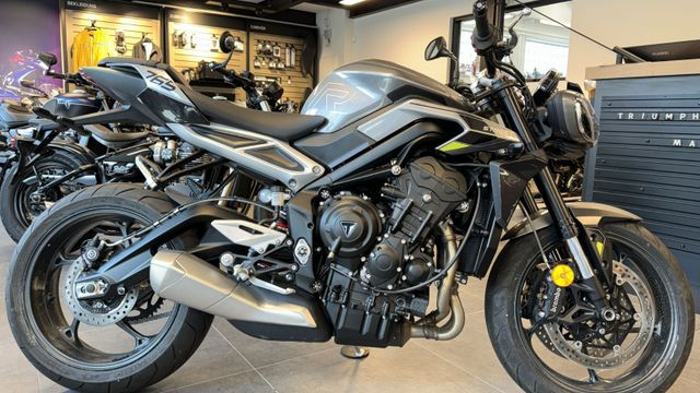 Triumph Street Triple R * Modell 24 - Silver Ice SOFORT