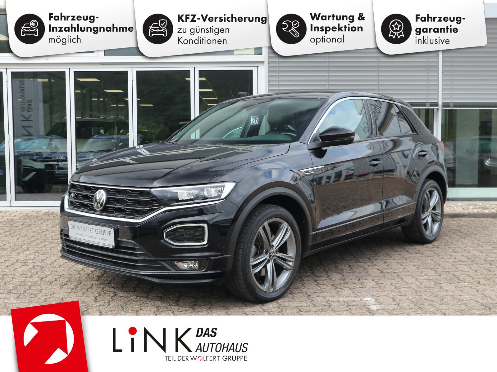 Volkswagen T-Roc R-Line 2.0 TSI DSG 4M RFK AHK ACC NAVI LED