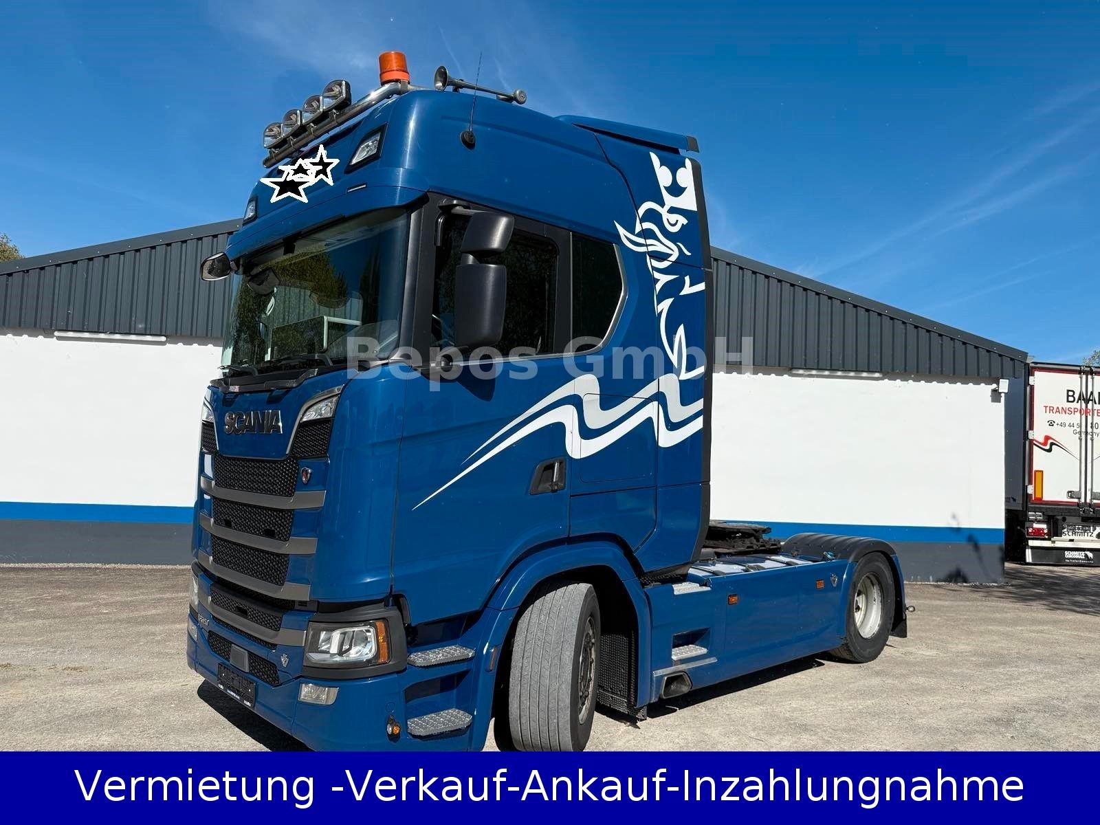 Scania S 520 V8 /2-Tanks-Retarder, VDO DTCO 4.1- G2V2