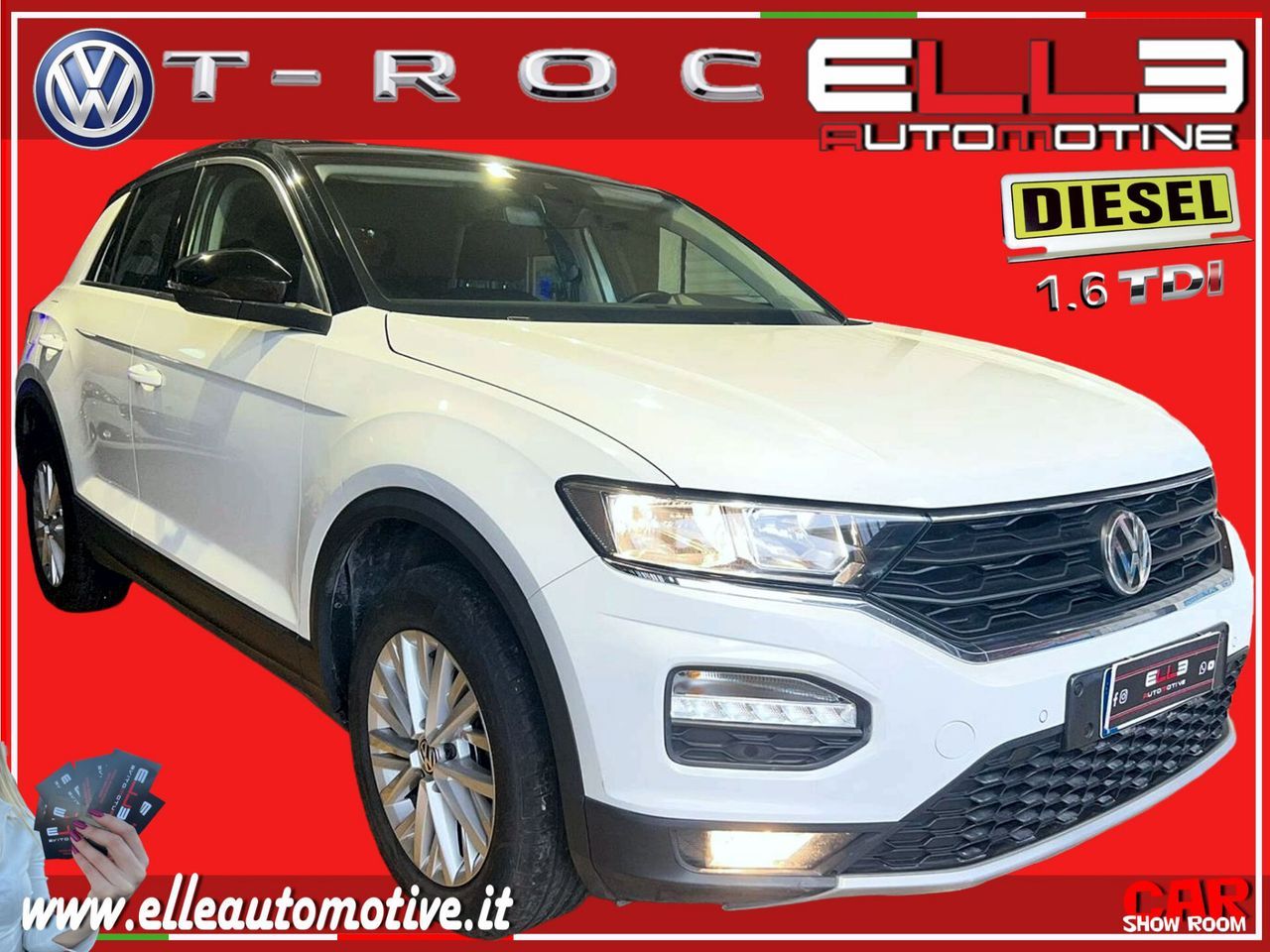 VW Volkswagen T-Roc 1.6 TDI Technology 10/2020