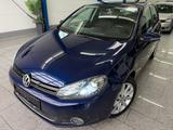 Volkswagen Golf VI 1.4 TSI*AUTOM*HGHL*BI-XN*NAV*PDC*TMP*SHZ - : Blau, Alcantara, mit Klimaanlage