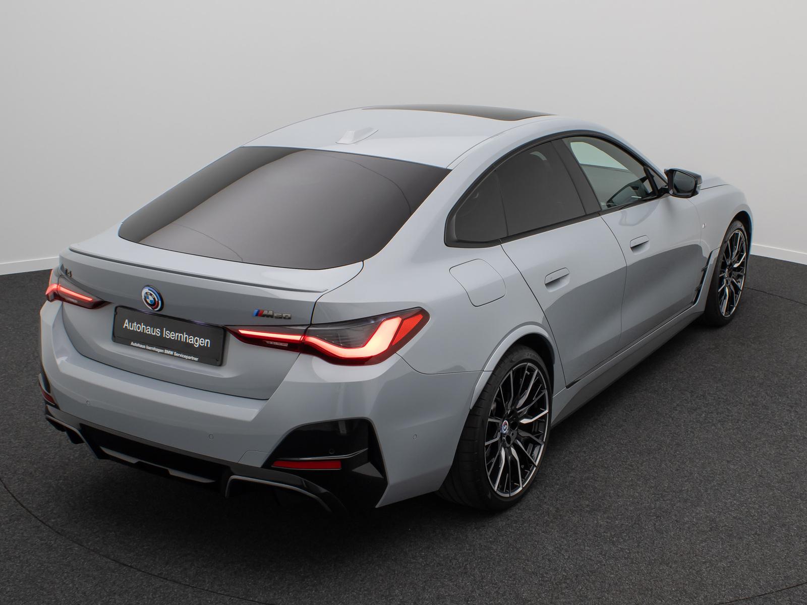 BMW i4 M50 Gran Coupe HUD DAB Laser 360°Glasdach 20"