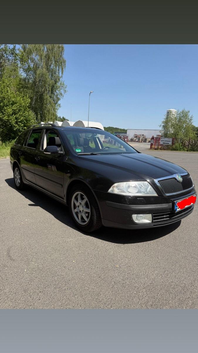 Skoda Octavia 2008 — rear view