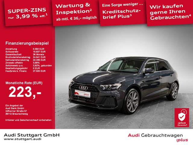 Audi A1 Sportback advanced 30 TFSI S tronic SHZ PDC