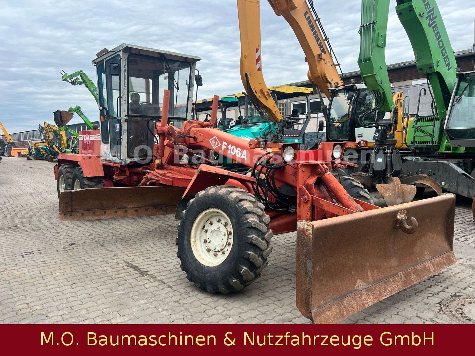 Fahrzeugabbildung O & K F106 A  / Grader /