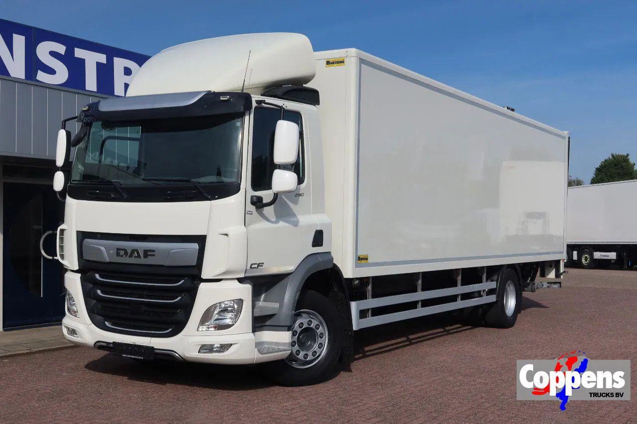 DAF CF 290 FA Bak + klep Dhollandia 2000 KG