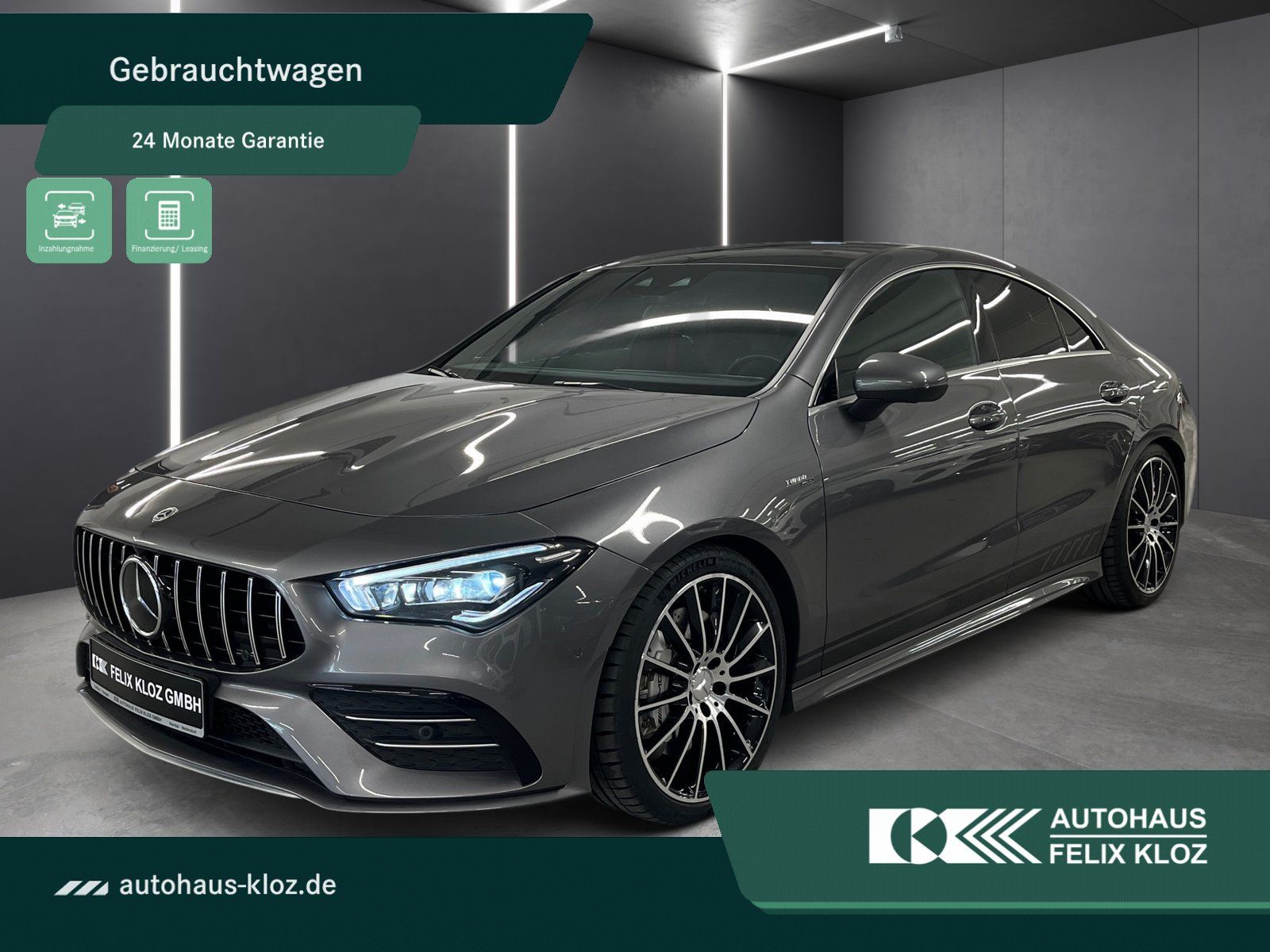 Fahrzeugabbildung Mercedes-Benz CLA 35 AMG 4M*Pano*Burmester*Distro*360*MLB*Ride