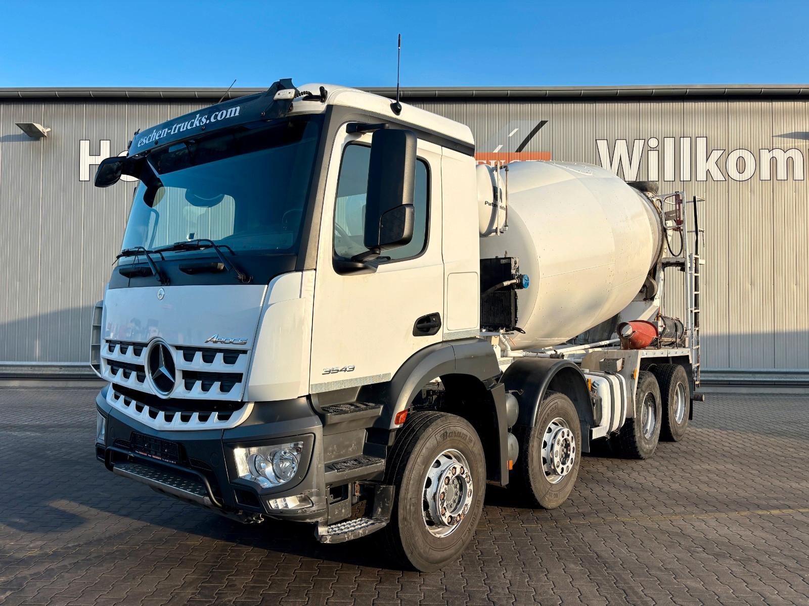 Mercedes-Benz 3543 Arocs BB 8x4 | 9m³ Intermix-Aufbau*AC*Temp.