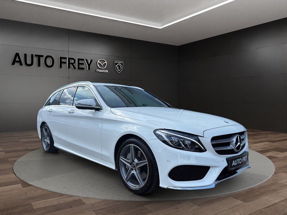 MERCEDES-BENZ C 250 211PS AMG Line AT+ AHK+KAMERA+KLIMA+LEDER+