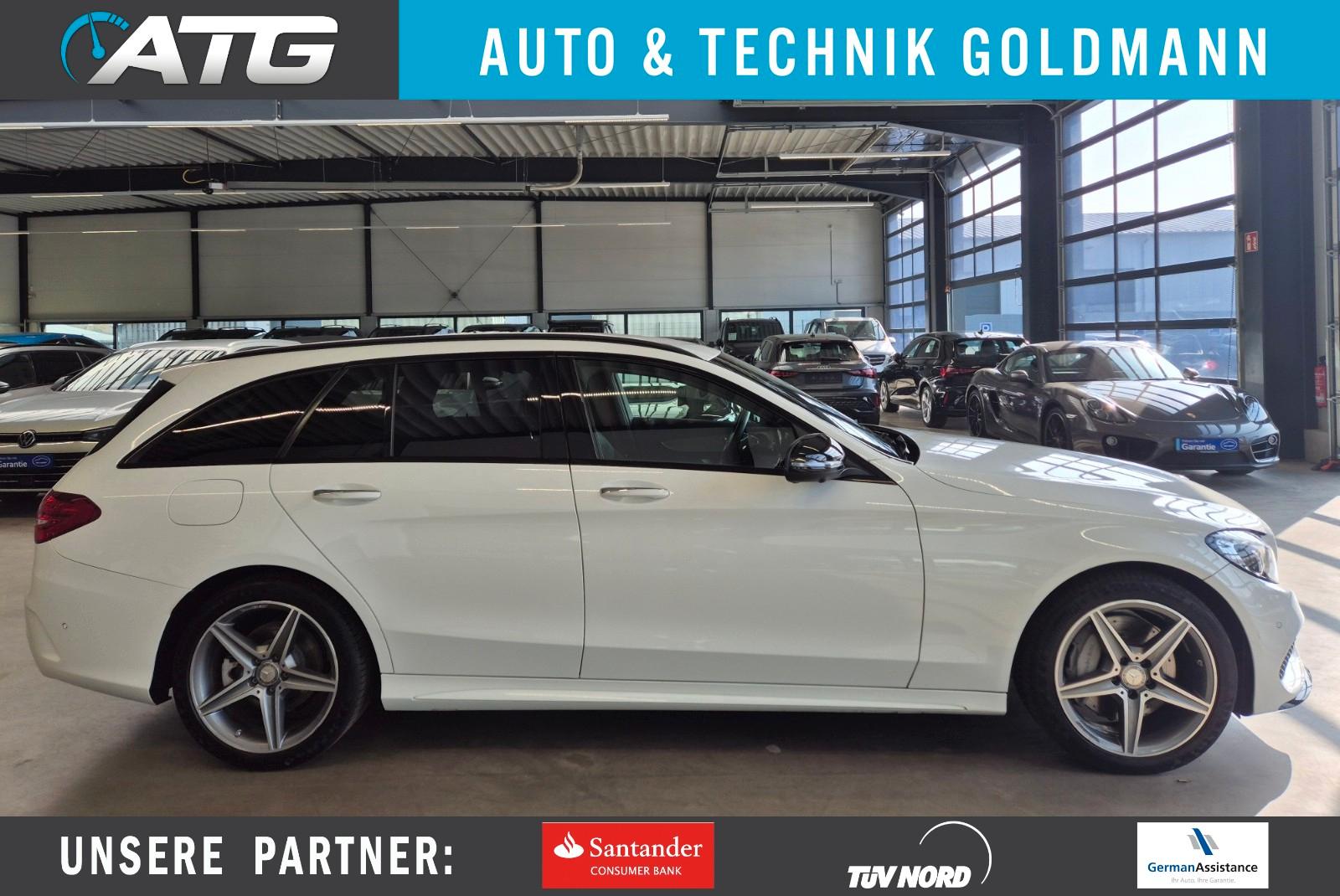 Mercedes-Benz C 400 T 4Matic AMG LINE LEDER NAVI LED DISTRONIC