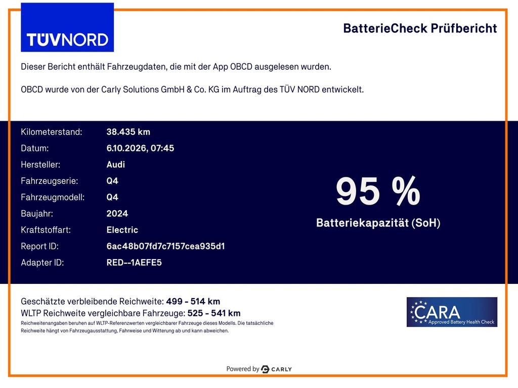 Audi Q4 e-tron 40 Matrix ACC AHK Komfort-Paket Sitzh foto 5