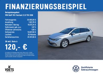 Volkswagen Golf VIII Variant 2.0 TDI DSG Life LED+NAVI+A