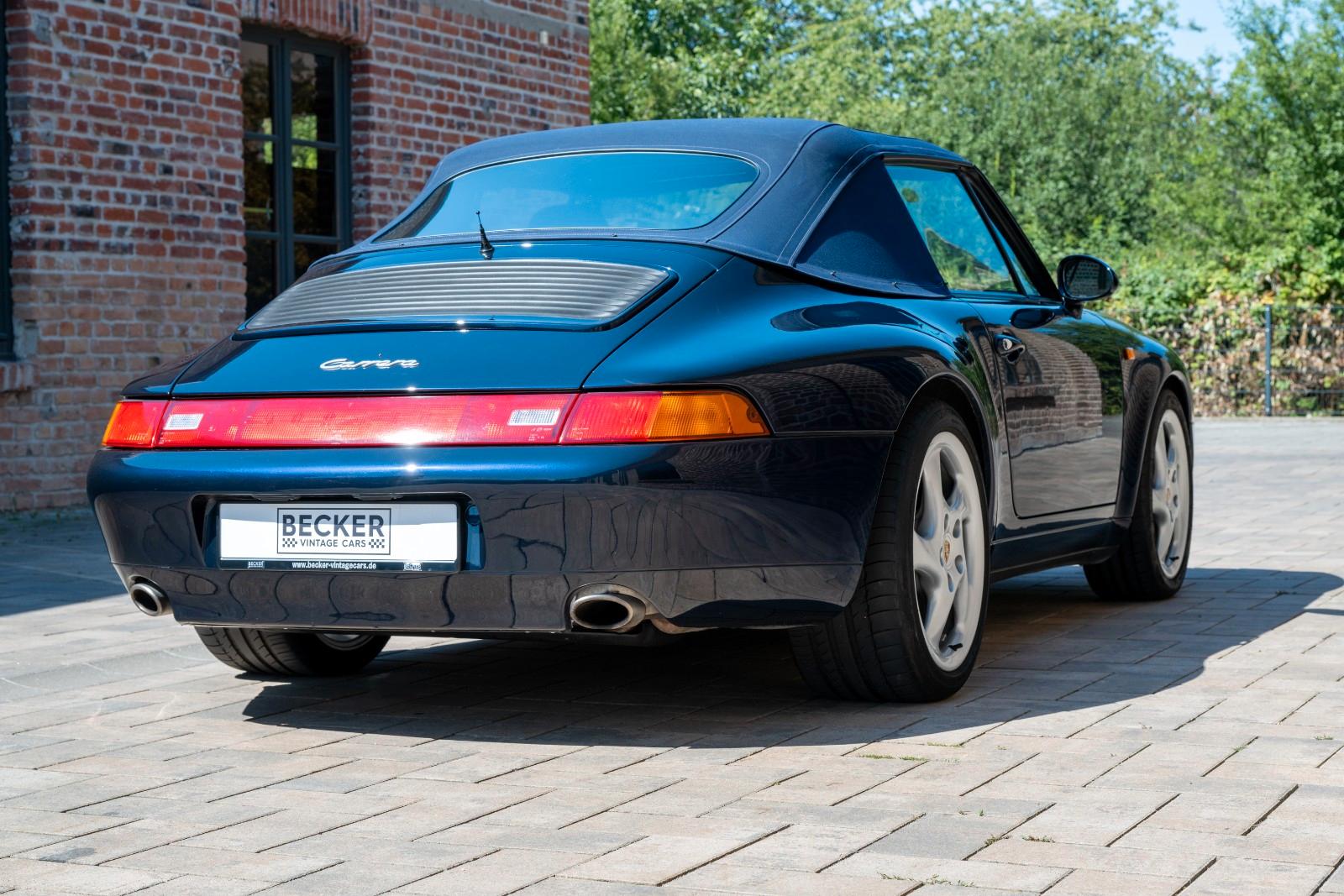 Porsche 993/911 Cabrio*deutsch*toller Zustand*TOP*