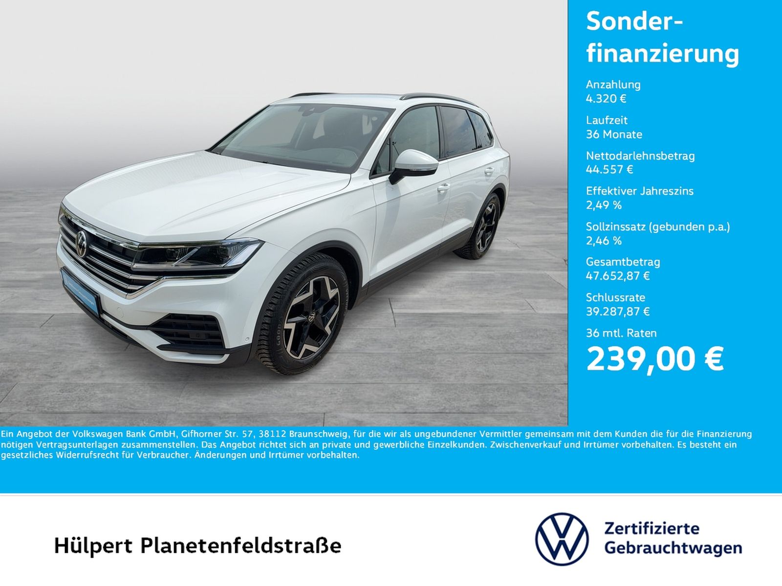 VW Touareg V6 AHK CAM ACC LM19 EKLAPPE NAVI CARPLAY