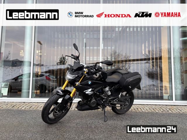 BMW G 310 R mit Seitentaschen