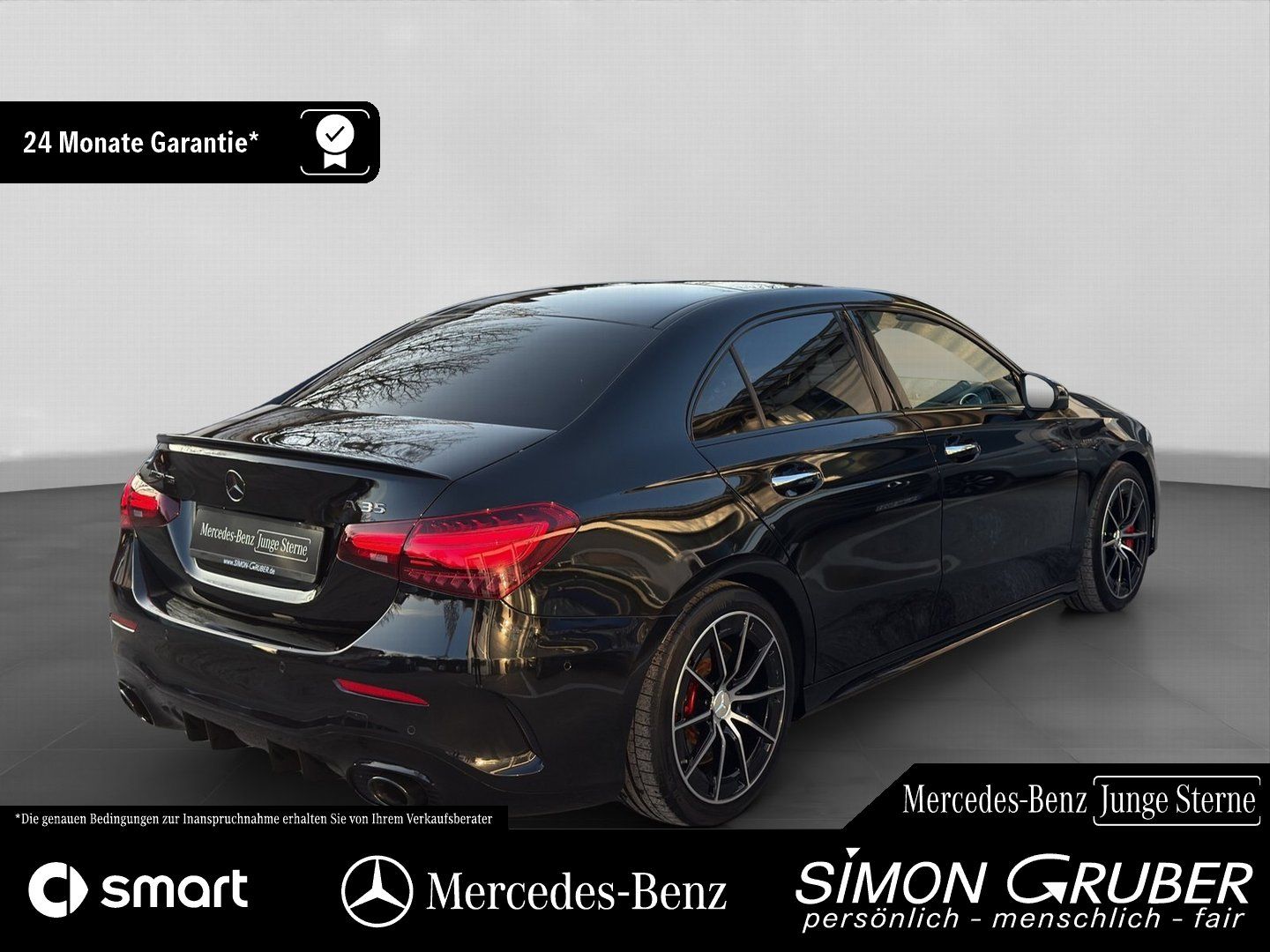 Fahrzeugabbildung Mercedes-Benz A 35 4M AMG Limo Night II Pano HUD 360 Burm Ambi