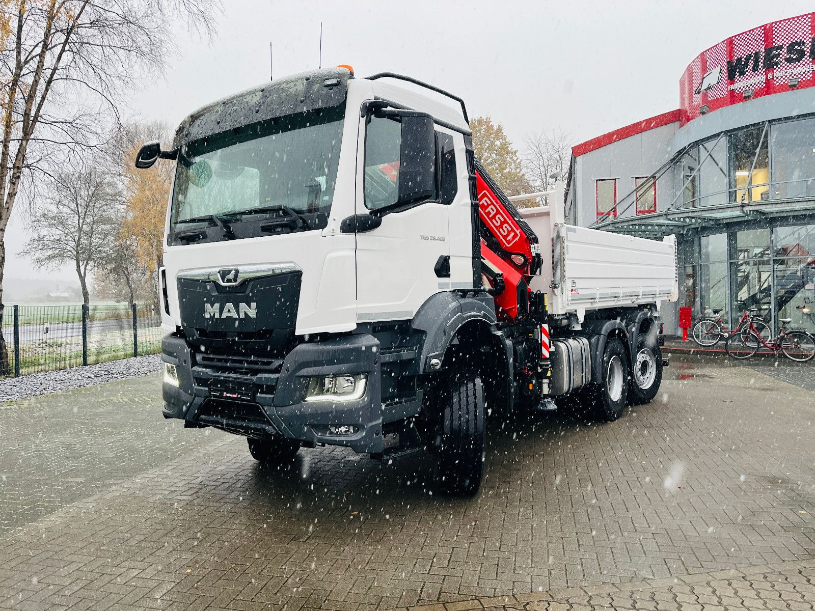 Fahrzeugabbildung MAN TGS 26.400 6x4 Krankipper Fassi/SOFORT VERFÜGBAR