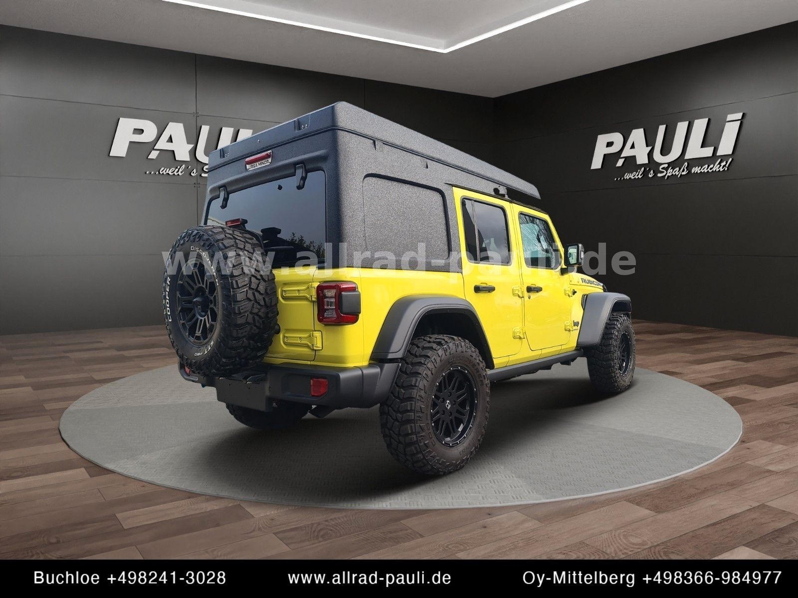 Jeep Wrangler 4d 2.0 PHEV Rubicon | URSA CAMPER