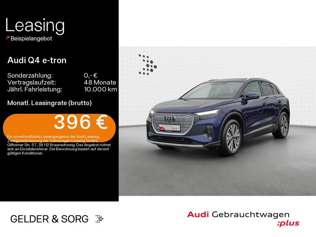 Audi Q4 45 e-tron 0,25%*AHK*Virtual*LED*Navigation*So