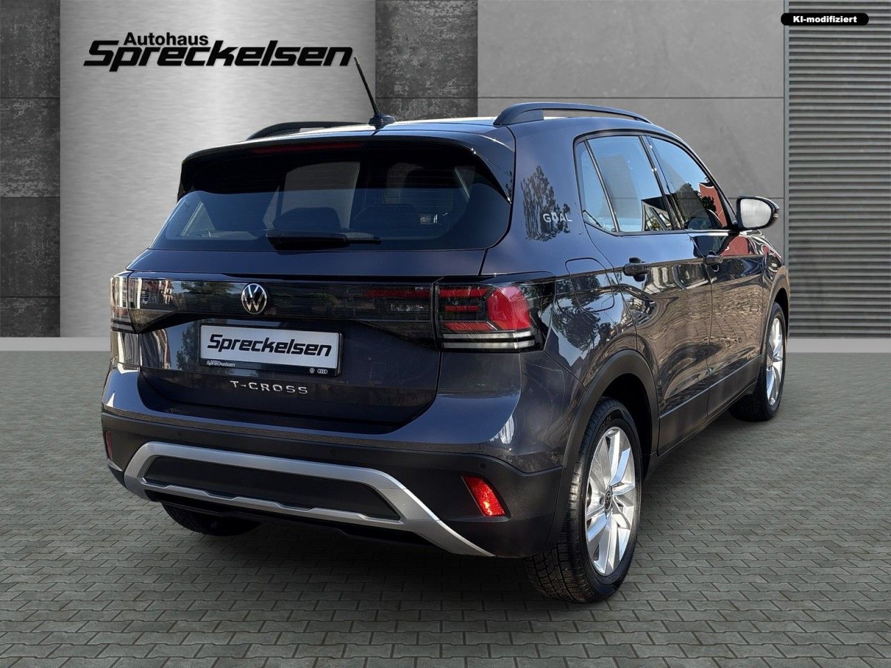 Volkswagen T-Cross 1.5 TSI Automatik Goal Navi LED AHK Rück foto 5