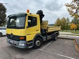 Mercedes-Benz Atego Dreiseitenkipper mit Ladekran - Kipper Mit ladekran