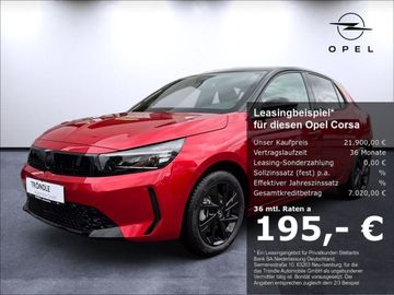 Opel Leasingangebot: Opel Corsa YES Hyb. 1.2 100 LED CarPlay PDC SHZ Allwe