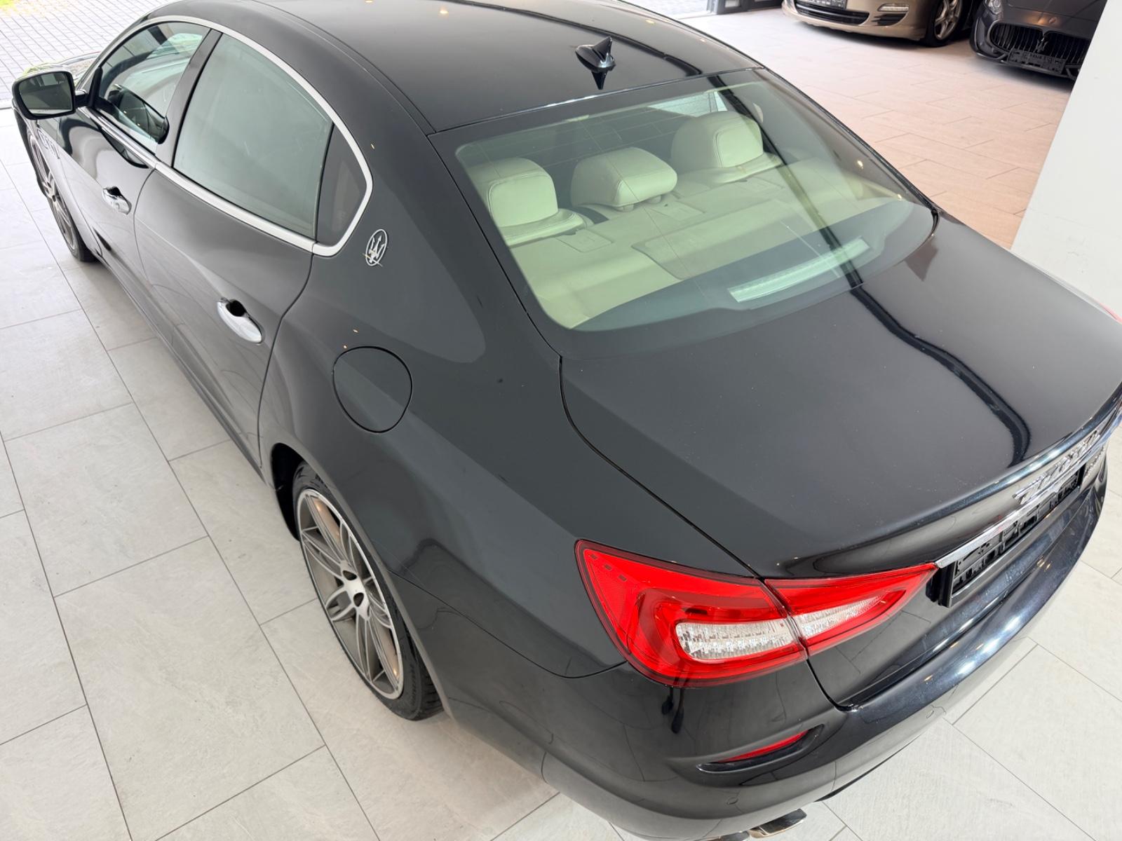 Maserati Quattroporte S V6 Biturbo 410 ch • BVA • Cuir • Sièges ventilés • Caméra