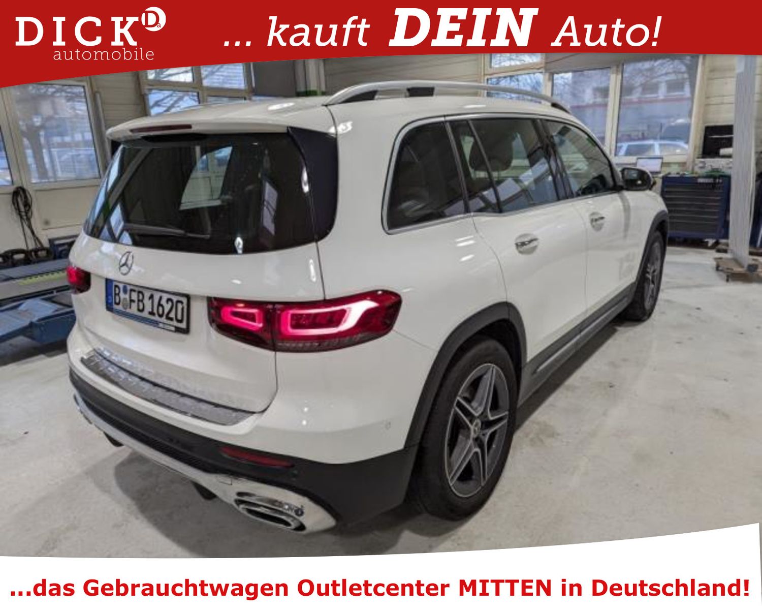 Fahrzeugabbildung Mercedes-Benz GLB 220d 4Mat 8G AMG/LED+/NAVI+/VIRTU/SHZ/AHK/8F