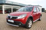 Dacia Sandero 1.6 Stepway II Design-Paket Rot/Klima - Dacia Gebrauchtwagen von 2012