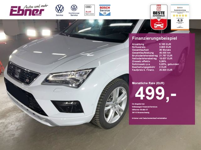 Seat Ateca FR 2.0TSI 190PS 4x4 DSG PANO+ACC+AHK+KAMER