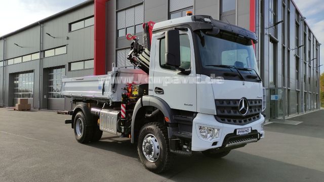 Mercedes-Benz AROCS 1835/4x4/3S-KIPPER/FASSI/SOFORT VERFÜGBAR