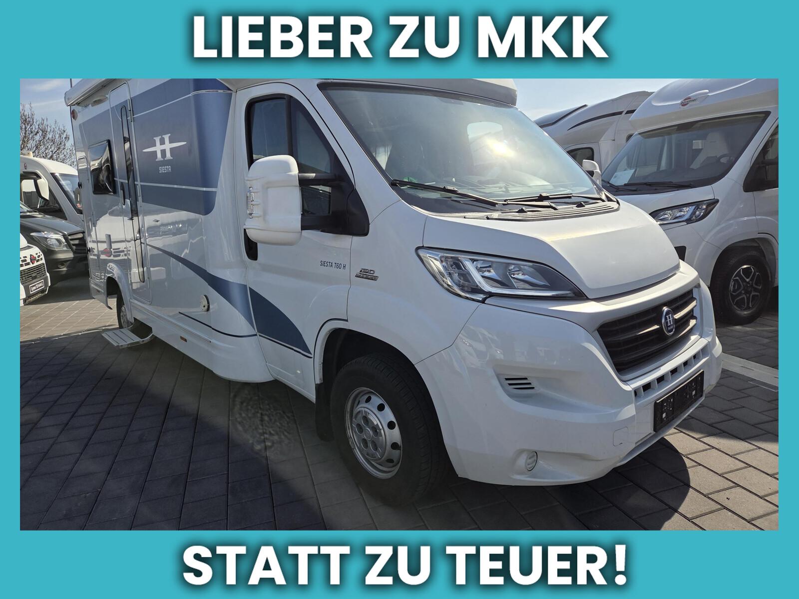 Hobby Siesta T 60 H KAMERA/NAVI/SAT/AHK/REMIS/KLIMA