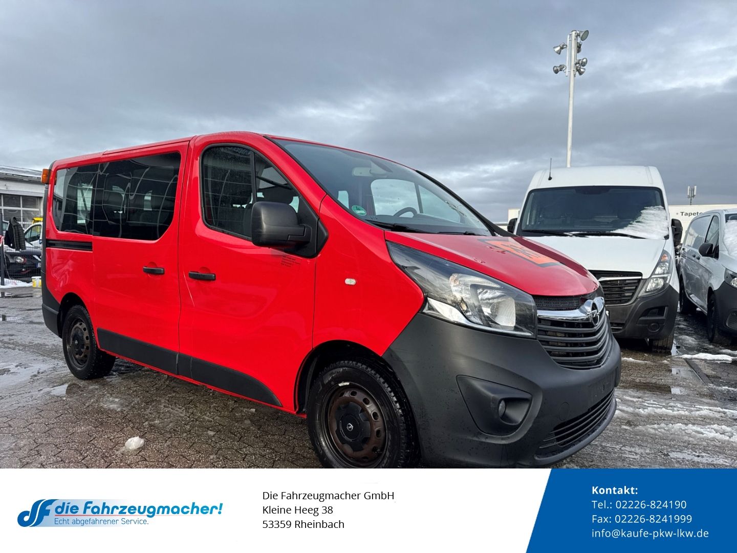 Fahrzeugabbildung Opel Vivaro B Kasten L1H1 2,7t 1.6 CDTI *8094 *EXPORT