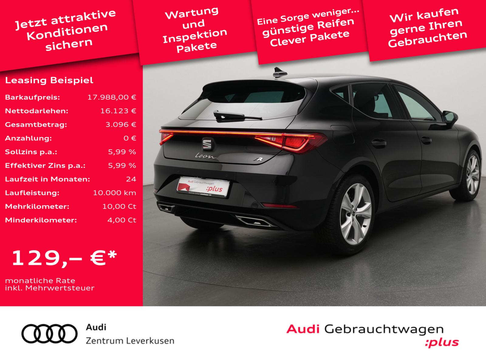Seat Leon FR NAVI VIRT ACC KAM SHZ CARPLAY LED PDC