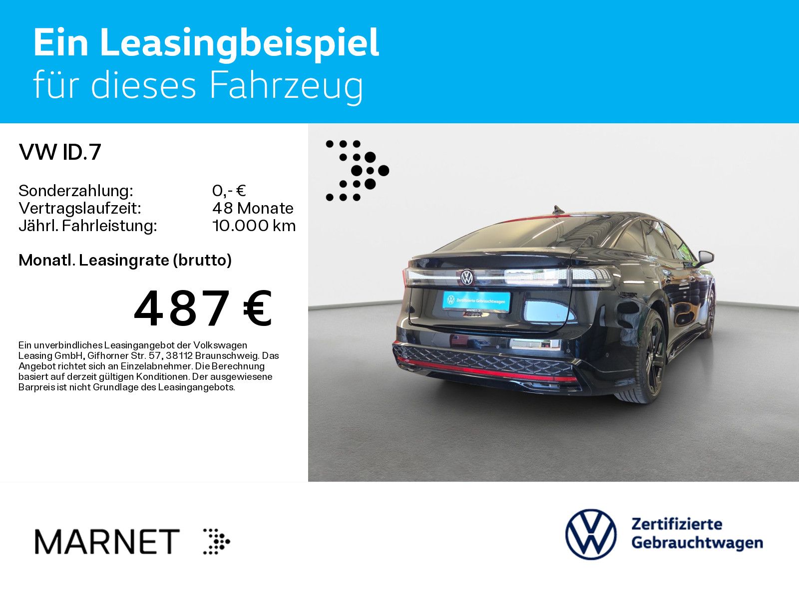 Volkswagen ID.7 GTX Navi Wärmep. IQ-Light IQ-Drive DCC AHK foto 3