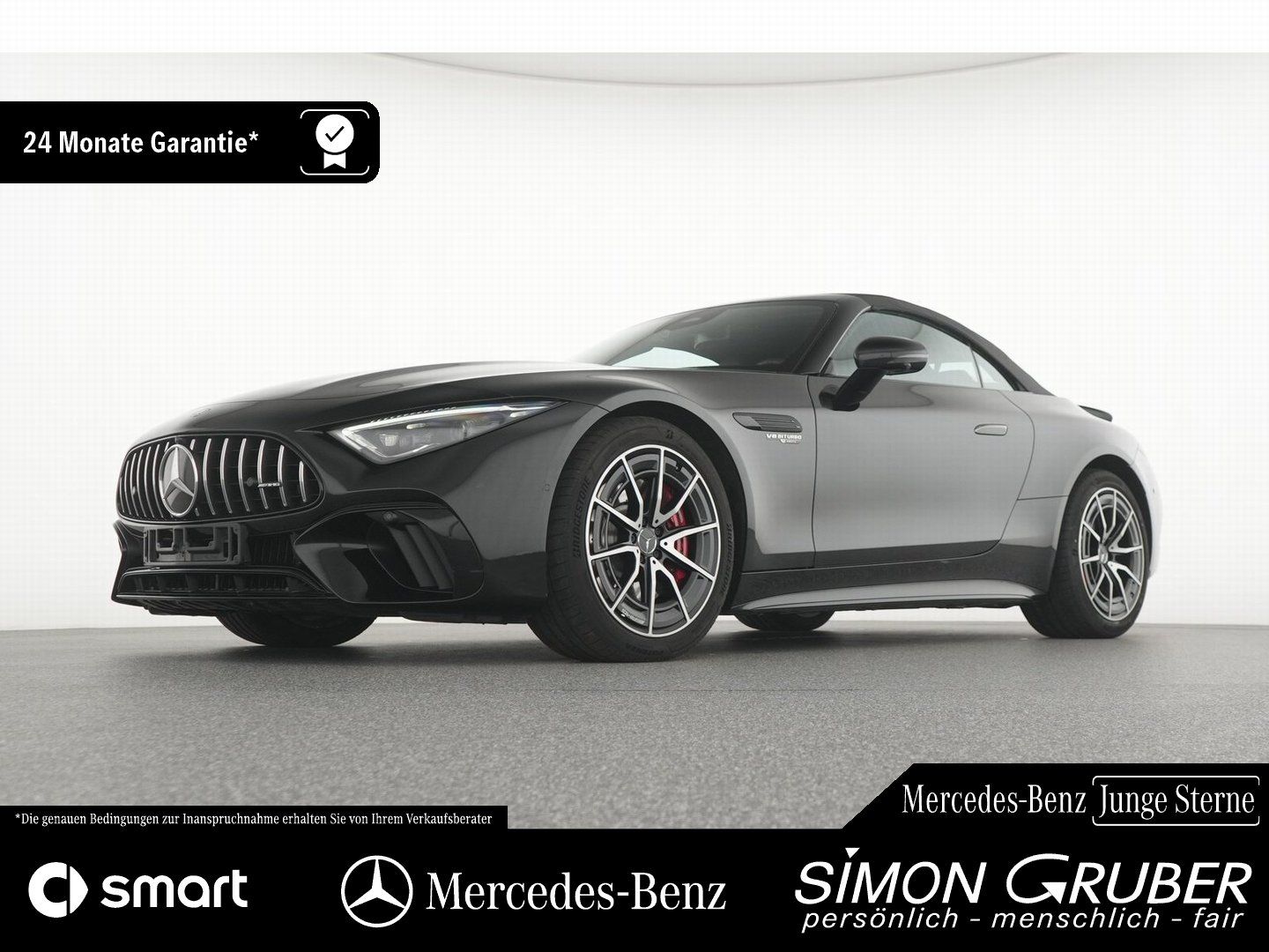 Fahrzeugabbildung Mercedes-Benz SL 55 4MATIC+ AMG Night Burm Nappa dark chrome