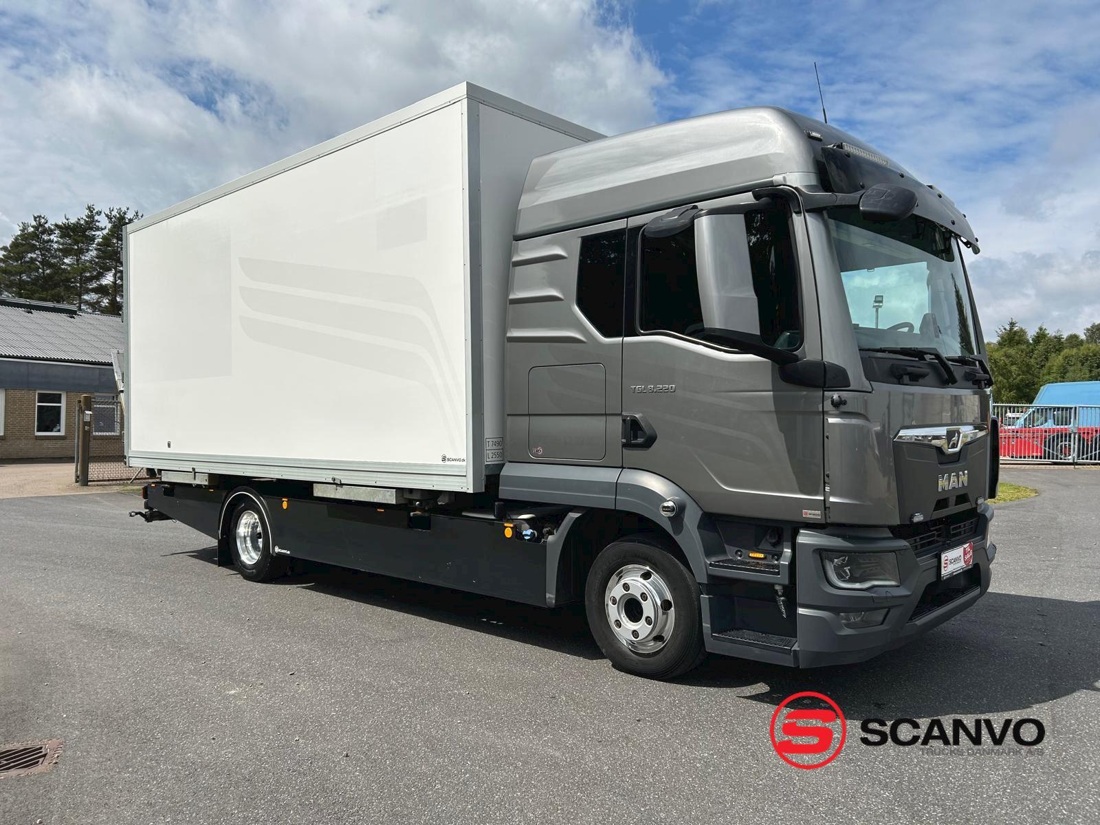 MAN TGL 8-220 4x2 BL incl. 2 stk veksellad