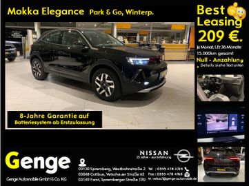 Opel Leasingangebot: Opel Mokka-e Elegance, Park & Go Paket, Winter-Paket,