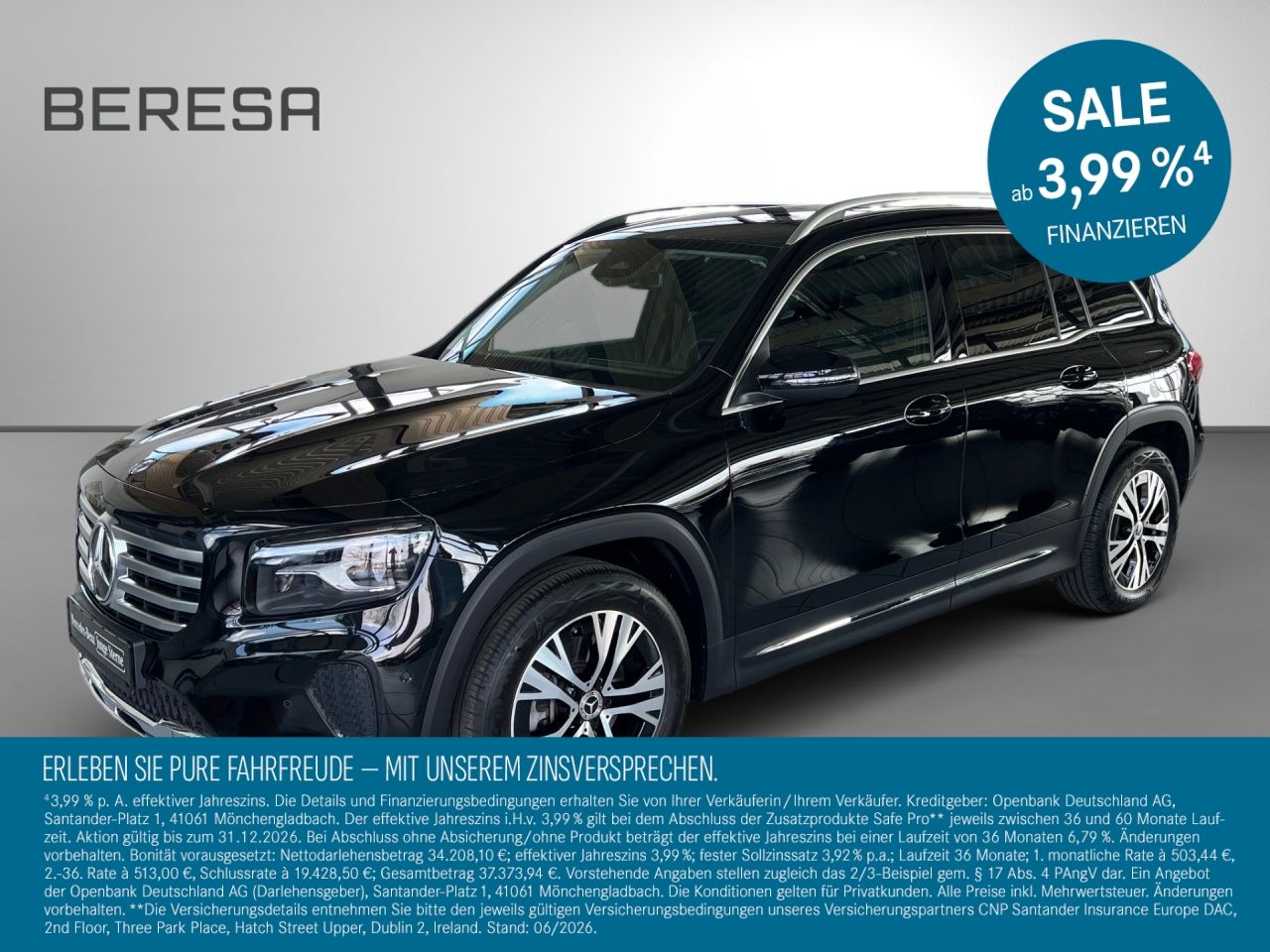 MERCEDES-BENZ GLB 220 4M Progressive Distronic Multibeam