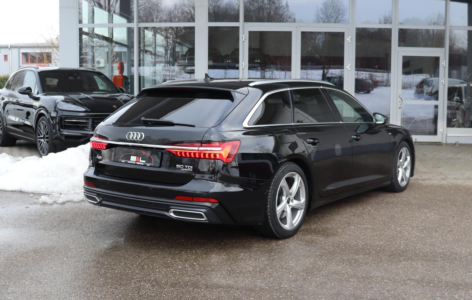Audi A6 Av 50 TDI 3.0 qu. S line/ Matrix/B&O/HUD/ ACC