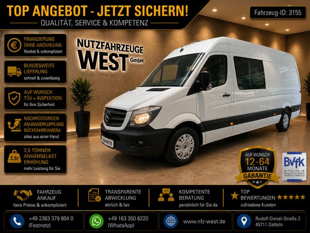 MERCEDES-BENZ Sprinter 316 CDI Maxi Mixto*6-Sitze*AHK=3.500Kg*