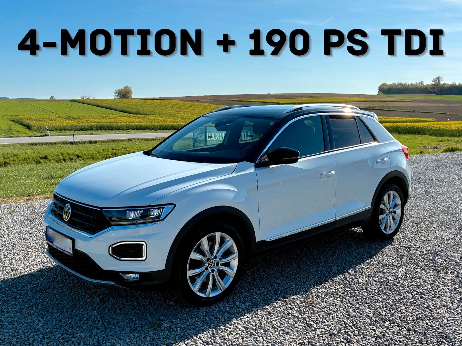 Volkswagen T-Roc Sport 4Motion 2,0 TDI 190PS AHK LED Navi