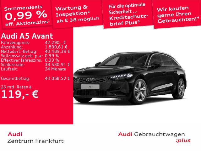Audi A5 Avant TFSI S tronic LED Navi DAB VC