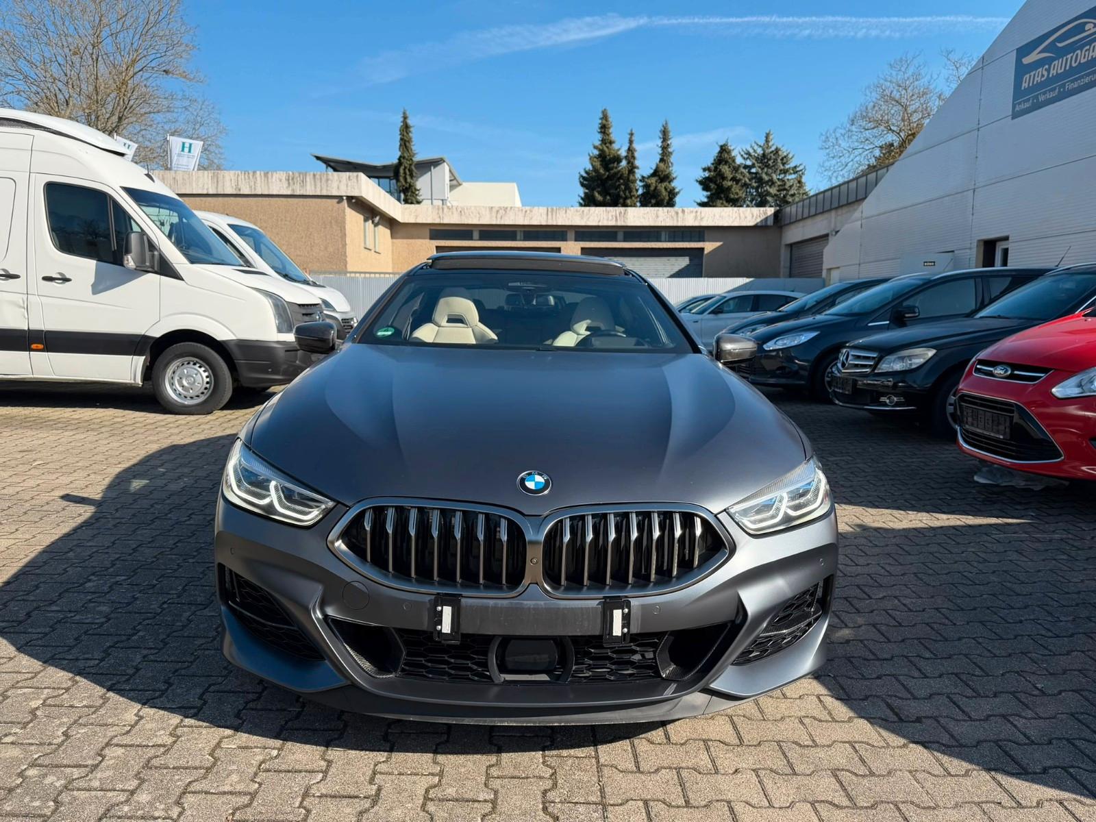 BMW M850 i XDrive Gran Coupe Frozen Grau Matt