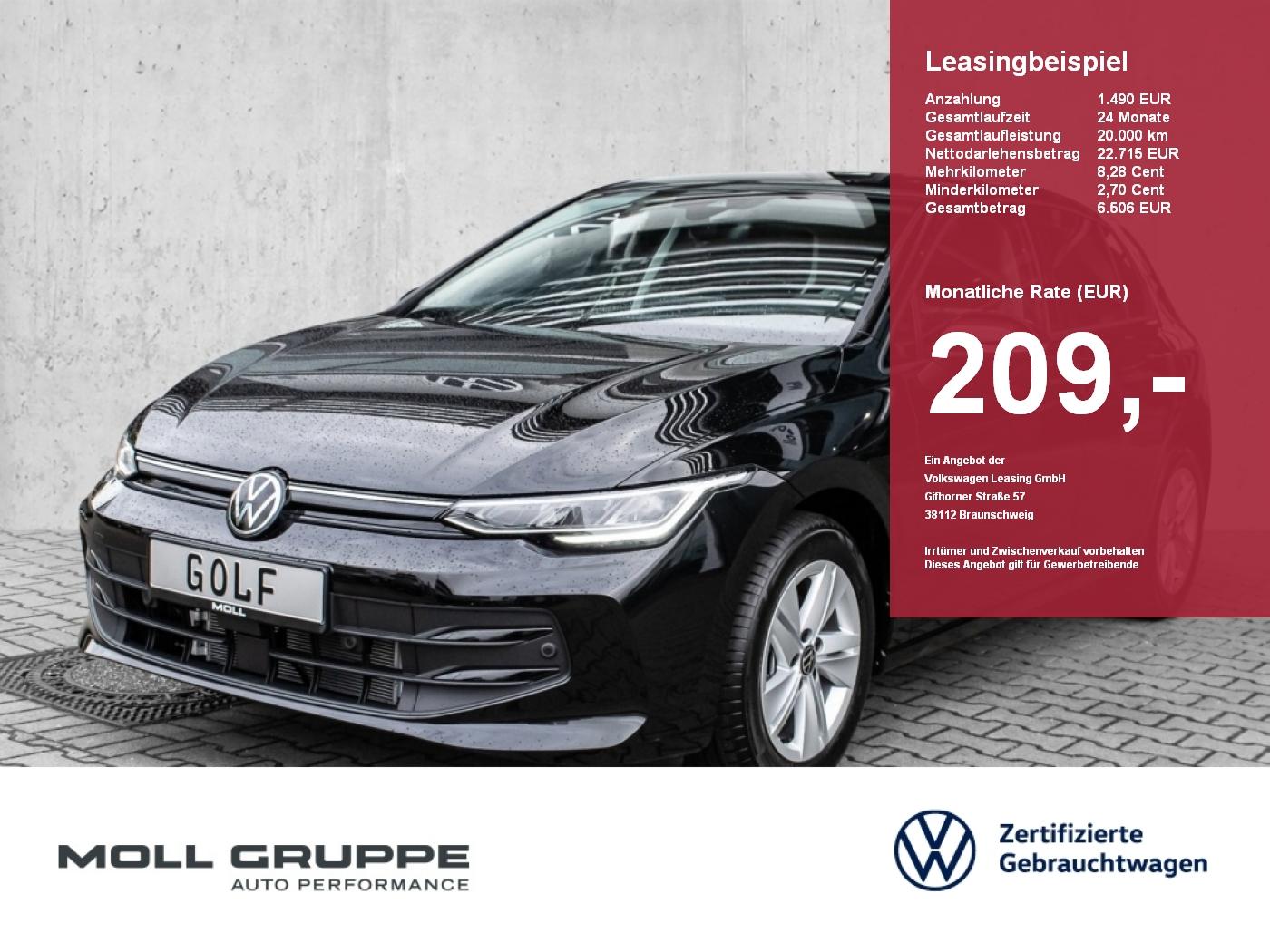 Volkswagen Golf Life 1.5 l TSI OPF 6-Gang ACC HUD KLIMAA.